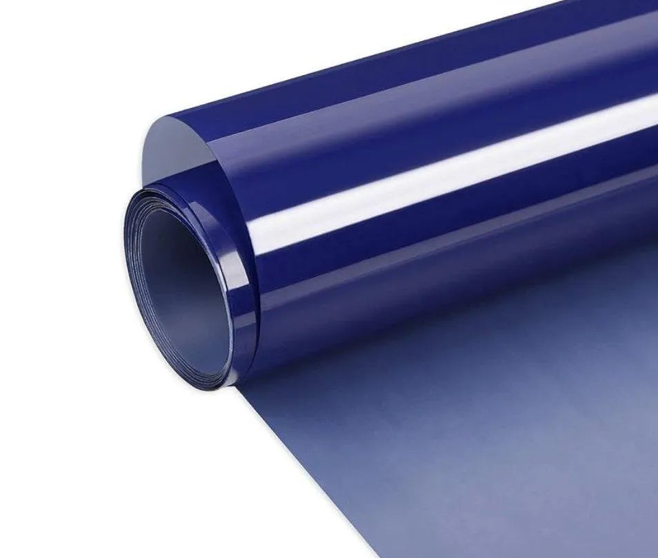 Heat Transfer Vinyl 3D Puffy HTV - Blue (1 Roll - 12"x 60")