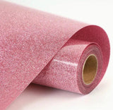 Heat Transfer Vinyl Glitter HTV - Light Pink (1 Roll - 12"x 60")
