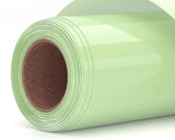 Heat Transfer Vinyl Sublimation HTV For Light Fabric - Clear Glossy (1 Roll - 12"x 60")