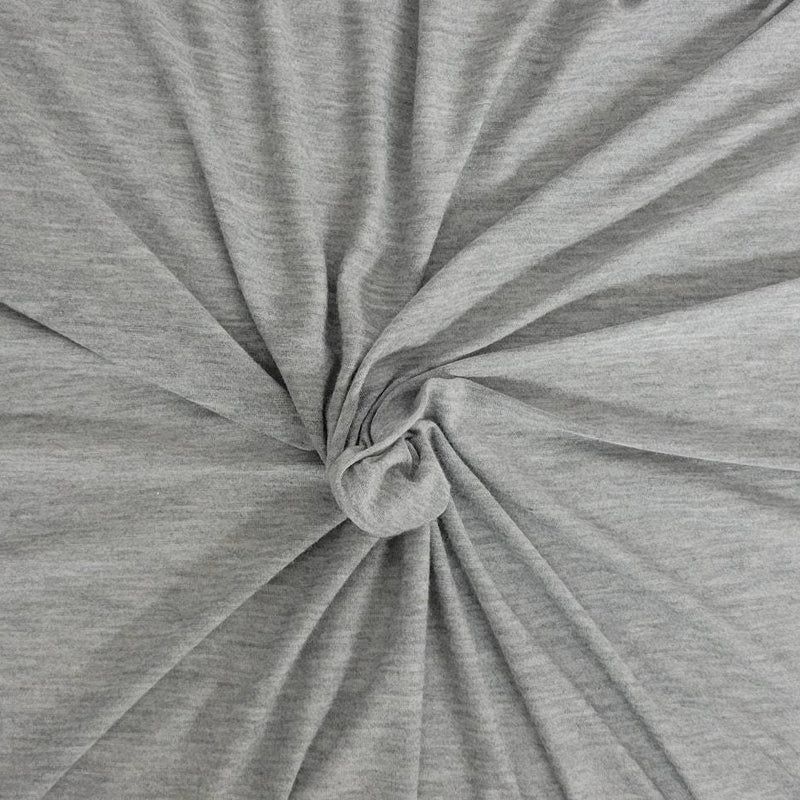 Silk Modal Jersey Heather Gray