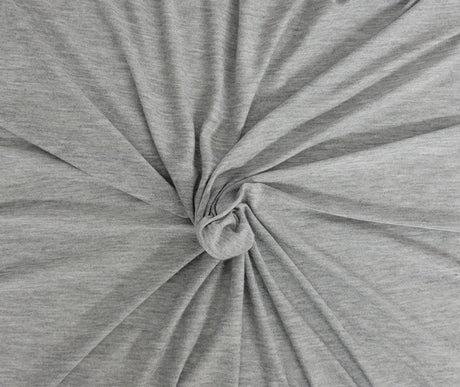 Silk Modal Jersey Heather Gray