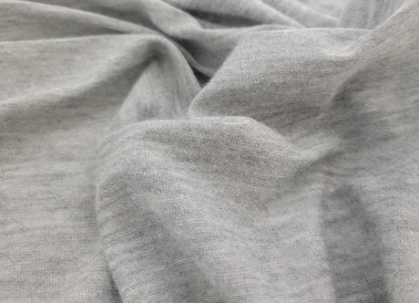 Silk Modal Jersey Heather Gray