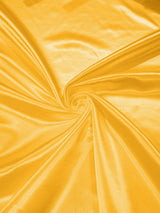 Heavy Shiny Bridal Satin Polyester Fabric - Solid Glossy Finish, 58" Width (1 Yard)