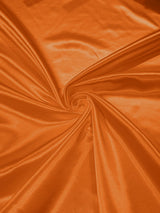 Heavy Shiny Bridal Satin Polyester Fabric - Solid Glossy Finish, 58" Width (1 Yard)