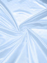 Heavy Shiny Bridal Satin Polyester Fabric - Solid Glossy Finish, 58" Width (1 Yard)