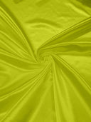 Heavy Shiny Bridal Satin Polyester Fabric - Solid Glossy Finish, 58" Width (1 Yard)