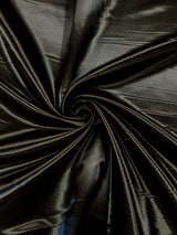 Heavy Shiny Bridal Satin Polyester Fabric - Solid Glossy Finish, 58" Width (1 Yard)