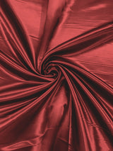 Heavy Shiny Bridal Satin Polyester Fabric - Solid Glossy Finish, 58" Width (1 Yard)
