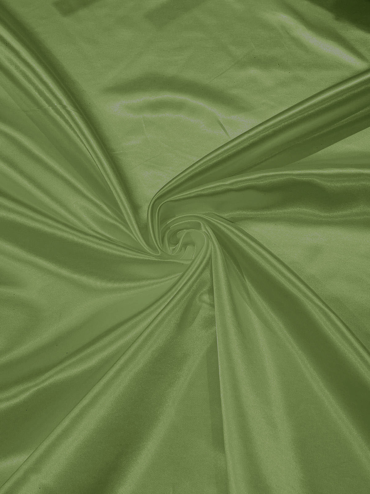 Heavy Shiny Bridal Satin Polyester Fabric - Solid Glossy Finish, 58" Width (1 Yard)