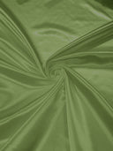Heavy Shiny Bridal Satin Polyester Fabric - Solid Glossy Finish, 58" Width (1 Yard)