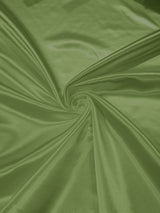 Heavy Shiny Bridal Satin Polyester Fabric - Solid Glossy Finish, 58" Width (1 Yard)