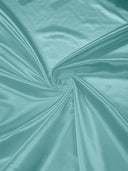 Heavy Shiny Bridal Satin Polyester Fabric - Solid Glossy Finish, 58" Width (1 Yard)