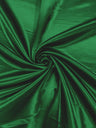 Heavy Shiny Bridal Satin Polyester Fabric - Solid Glossy Finish, 58" Width (1 Yard)