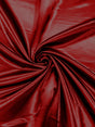Heavy Shiny Bridal Satin Polyester Fabric - Solid Glossy Finish, 58" Width (1 Yard)