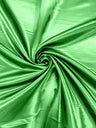 Heavy Shiny Bridal Satin Polyester Fabric - Solid Glossy Finish, 58" Width (1 Yard)