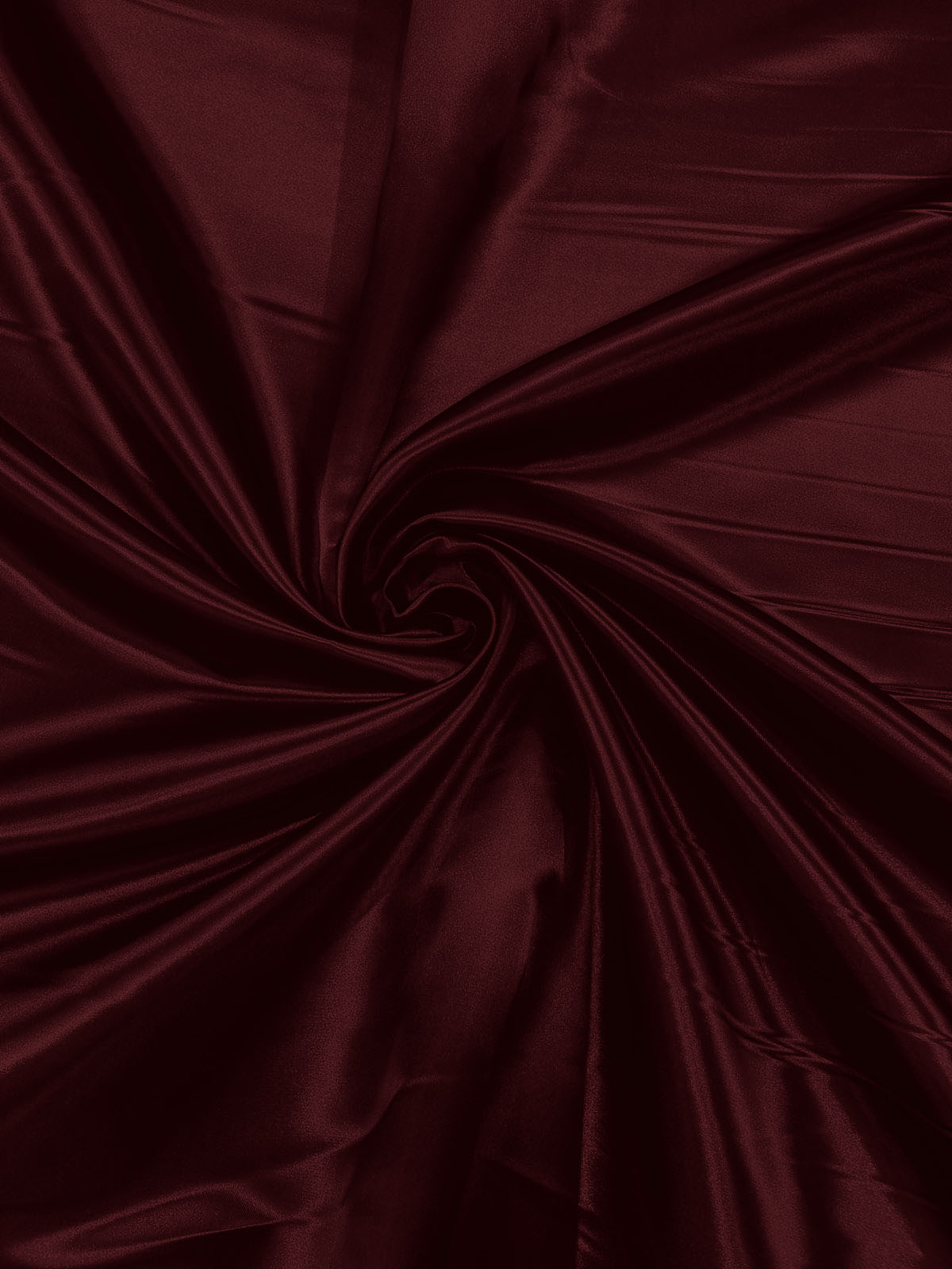Heavy Shiny Bridal Satin Polyester Fabric - Solid Glossy Finish, 58" Width (1 Yard)