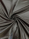 Heavy Shiny Bridal Satin Polyester Fabric - Solid Glossy Finish, 58" Width (1 Yard)