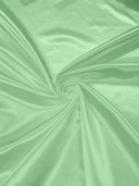 Heavy Shiny Bridal Satin Polyester Fabric - Solid Glossy Finish, 58" Width (1 Yard)
