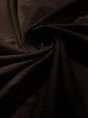 Heavy Rib Stretches Knit Rayon Spandex Fabric - Ribbed Stretch Knit, 54" Width (1 Yard)