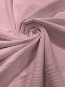 Heavy Rib Stretches Knit Rayon Spandex Fabric - Ribbed Stretch Knit, 54" Width (1 Yard)