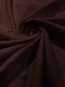 Heavy Rib Stretches Knit Rayon Spandex Fabric - Ribbed Stretch Knit, 54" Width (1 Yard)