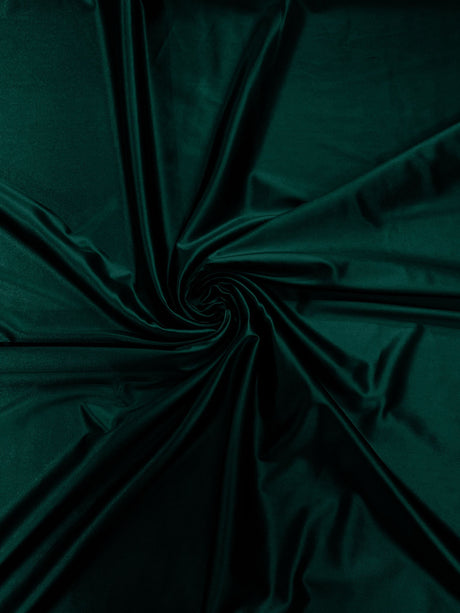 Heavy Shiny Casino Stretch Spandex Fabric - Shiny Satin Finish, 58" Width (1 Yard)