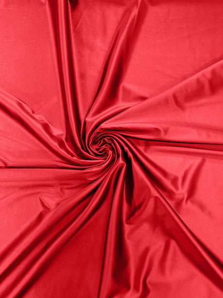 Heavy Shiny Casino Stretch Spandex Fabric - Shiny Satin Finish, 58" Width (1 Yard)