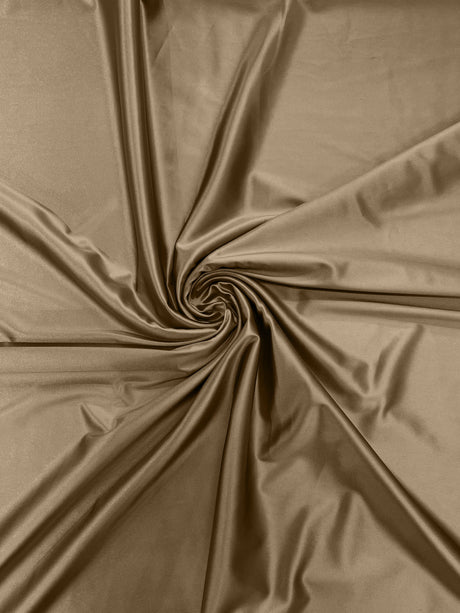 Heavy Shiny Casino Stretch Spandex Fabric - Shiny Satin Finish, 58" Width (1 Yard)