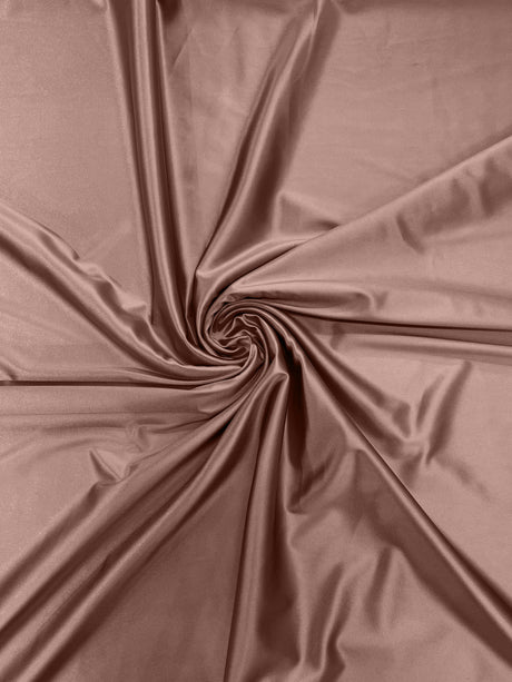 Heavy Shiny Casino Stretch Spandex Fabric - Shiny Satin Finish, 58" Width (1 Yard)