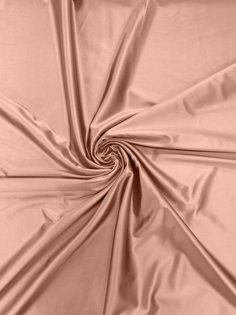 Heavy Shiny Casino Stretch Spandex Fabric - Shiny Satin Finish, 58" Width (1 Yard)