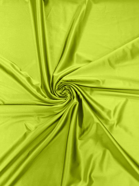 Heavy Shiny Casino Stretch Spandex Fabric - Shiny Satin Finish, 58" Width (1 Yard)