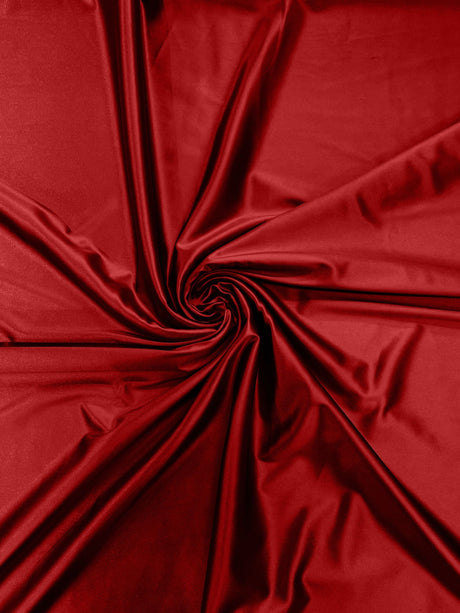 Heavy Shiny Casino Stretch Spandex Fabric - Shiny Satin Finish, 58" Width (1 Yard)