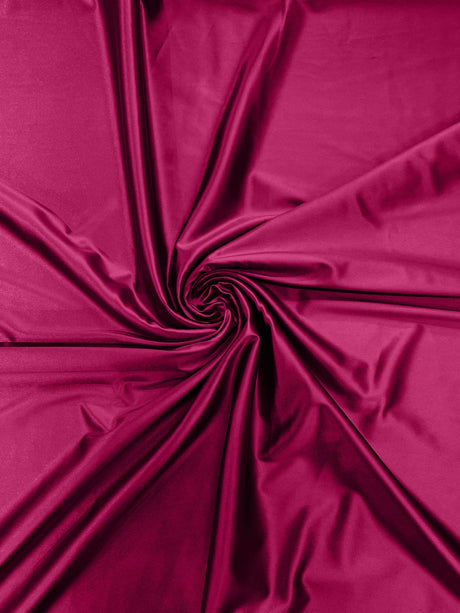 Heavy Shiny Casino Stretch Spandex Fabric - Shiny Satin Finish, 58" Width (1 Yard)