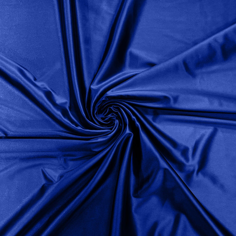 Heavy Shiny Casino Stretch Spandex Fabric - Shiny Satin Finish, 58" Width (1 Yard)