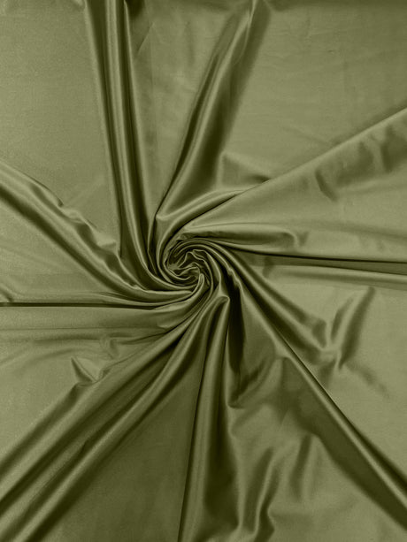 Heavy Shiny Casino Stretch Spandex Fabric - Shiny Satin Finish, 58" Width (1 Yard)