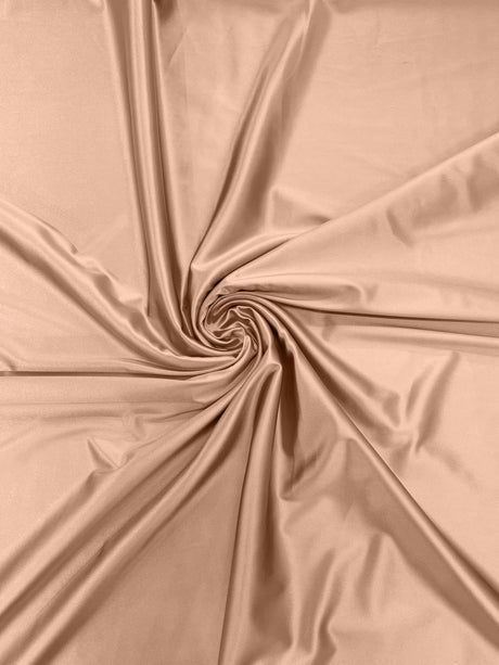 Heavy Shiny Casino Stretch Spandex Fabric - Shiny Satin Finish, 58" Width (1 Yard)