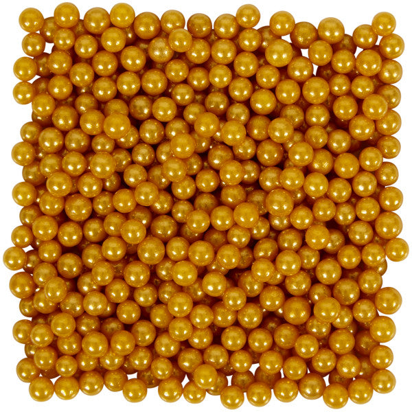 Wilton Gold Sugar Pearl Sprinkles, 4.8 oz.