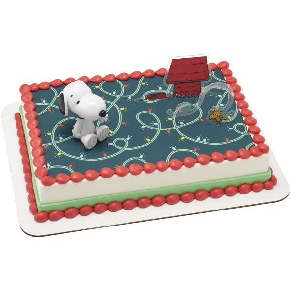Peanuts Snoopy and Woodstock Cake Toppers