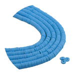 Heishi Polymer Clay Disc Beads 6mm - Blue (3200 beads - 10 Strands 15")
