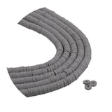 Heishi Polymer Clay Disc Beads 6mm - Gray (3200 beads - 10 Strands 15")