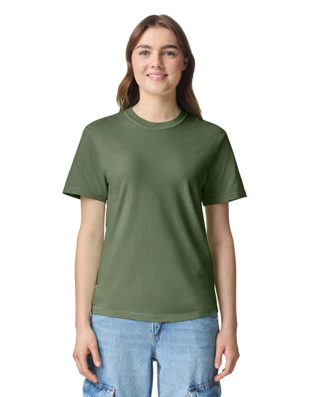 Comfort Colors 1717 Adult Tee Cotton Fabric - Hemp, Semi-Fitted, 4.5 Oz/Yd² (1 Unit)