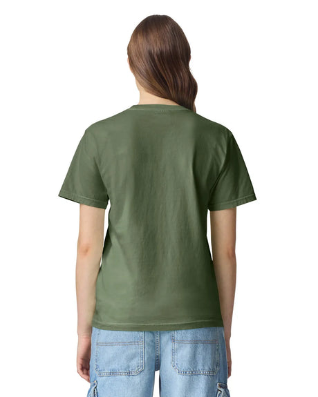 Comfort Colors 1717 Adult Tee Cotton Fabric - Hemp, Semi-Fitted, 4.5 Oz/Yd² (1 Unit)