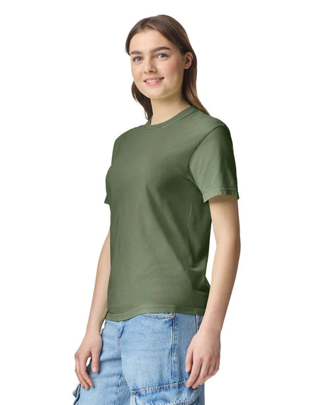 Comfort Colors 1717 Adult Tee Cotton Fabric - Hemp, Semi-Fitted, 4.5 Oz/Yd² (1 Unit)