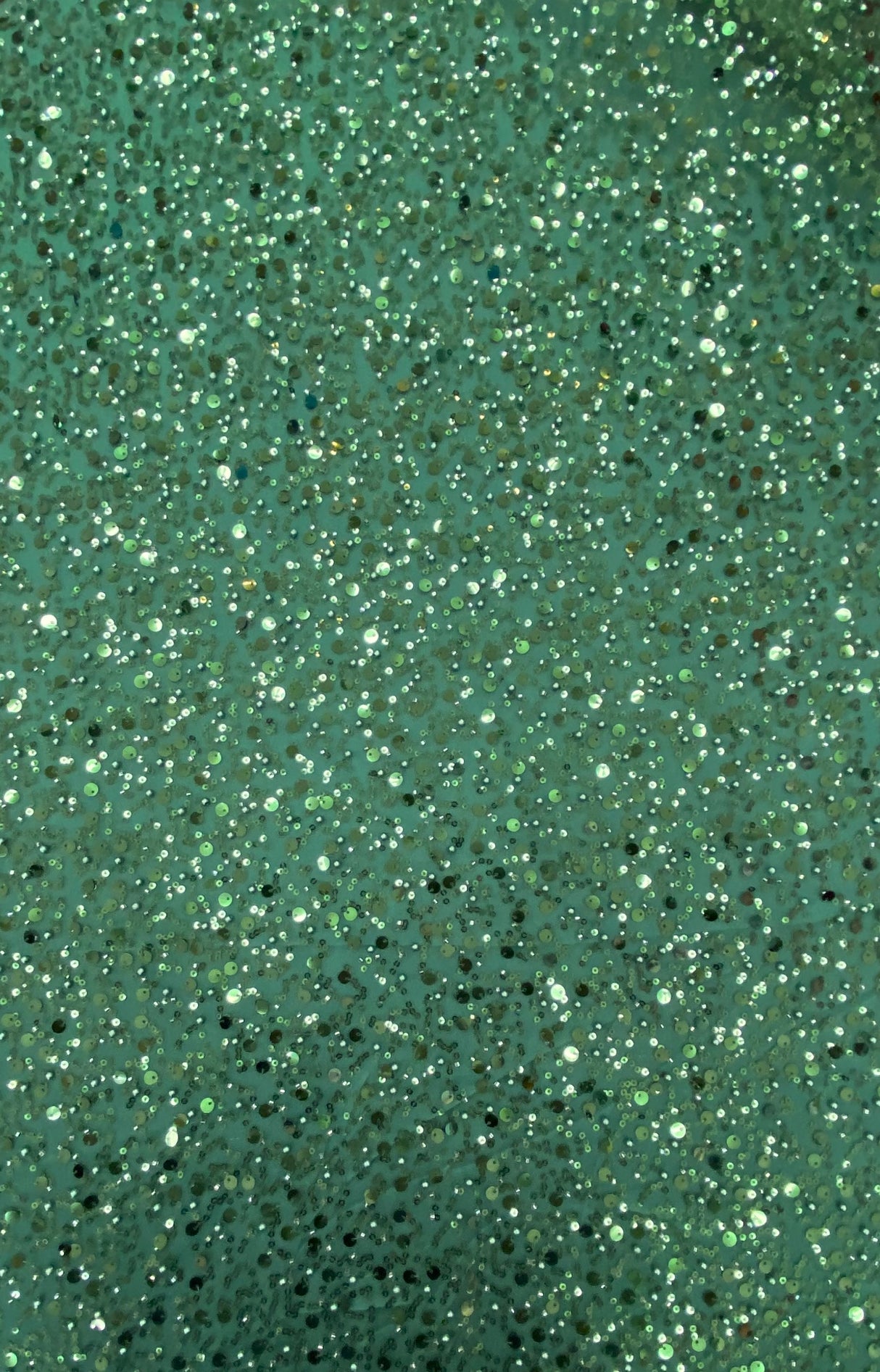 BPS Mesh Lace Polyester Fabric - Hunter Green Beads, Pearls, Sequins, 60" Width (1 Yard)
