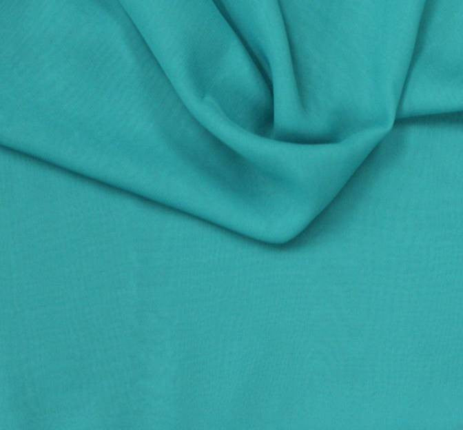 Chiffon Jade Polyester Fabric - Jade Sheer Chiffon, 58/60" Width (1 Yard)