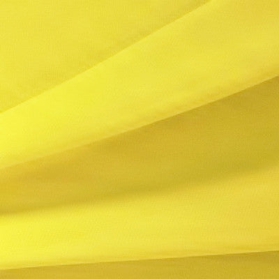 Hi Multi Chiffon Sheer Polyester Fabric - Yellow, 58/60" Width (1 Yard)