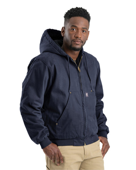 Men's Highland Washed Cotton Duck Hooded Jacket