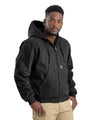 Men's Tall Highland Washed Cotton Duck Hooded Jacket