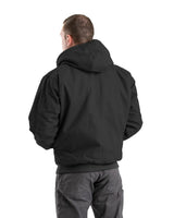 Men's Tall Highland Washed Cotton Duck Hooded Jacket