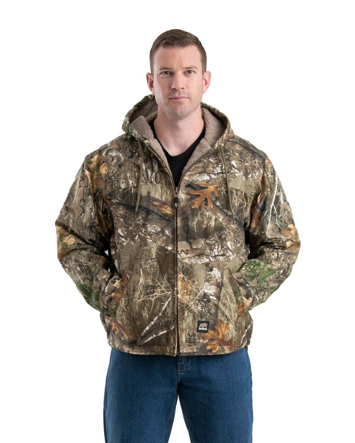 Men's Heartland Washed Duck Hooded Work Coat